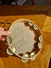 Tamburin Musikinstrument, Spielzeug, kinder Tambourin mit Schellen