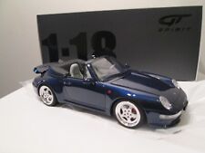 1 : 18  Porsche 911 (993)  3.6  Turbo Cabrio  blau  GT Spirit  limited  GT257 !!