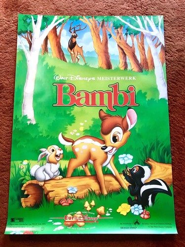 Bambi kinoplakat poster - kinoplakat,