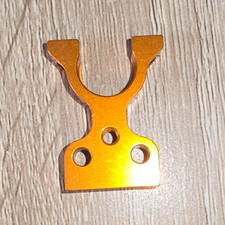 XRAY 303054-O - T4 Alu Mittelwellen Halter - ORANGE