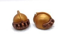 *Playmobil* 2x Helm gold *Ritterburg 4809, 5001*