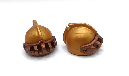Playmobil helm gold - 2x,