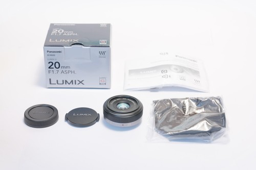 Panasonic lumix 20mm 7 - 20mm, f1.7