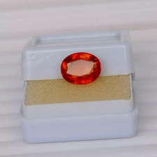 6,70 Ct. Lose Edelstein Orange