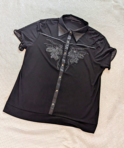 Bluse spitze hemd urban - bluse,
