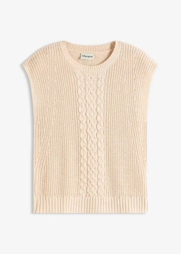 Pullunder 54 beige - pullunder, gr.