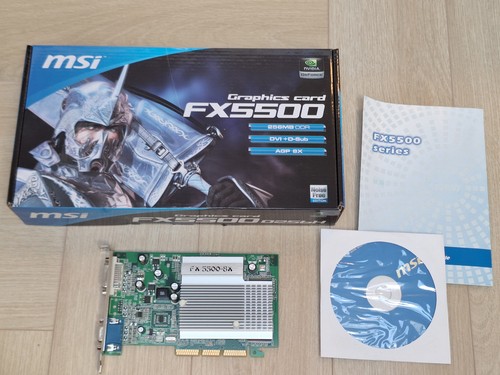 Msi fx5500 d256h graphics - fx5500-d256h, card