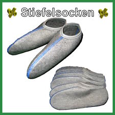   Einziehsocken Roßhaarsocken Stiefelsocken Haussocken Hausschuhe 1 bis 6 Paar !