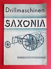 Prospekt von SAXONIA Bernburg