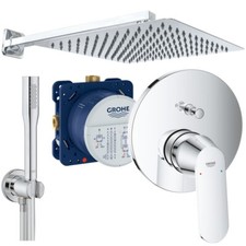 Grohe Eurosmart Cosmopolitan Unterputz Duscharmatur Kopfbrause 300x300 mm UP Set