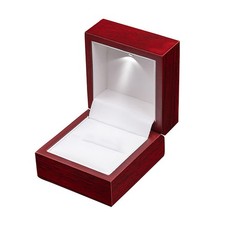 Hölzerne ring box display - hölzerne,