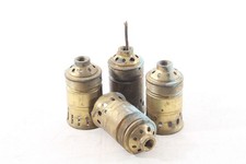 1 x E40 Fassung Lampenfassung Messing Metallfassung Vintage Industrie