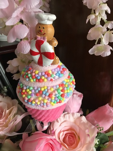 Deko cupcake lebkuchenmann - deko,
