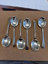 Altes Set 6 Suppenlöffel