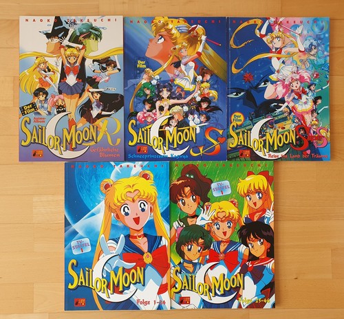 Sailor moon anime - moon, 1-5