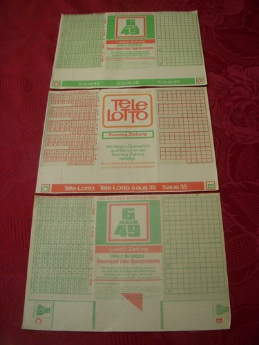 Tipscheine tele lotto 6 aus - tipscheine-tele,