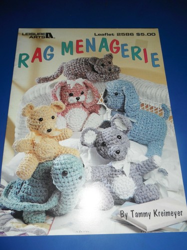 Leisure arts rag - rag, menagerie