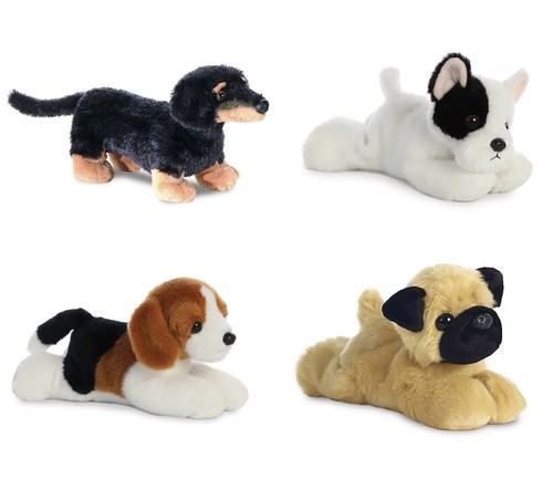 Plüschtier hund 20cm dackel - 20cm,