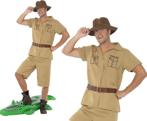 Herren 80er 80s - , safari