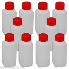 10 Stück 100 ml  Flasche Behälter PE-Flasche Kunststoff-Flasche lebensmittelecht