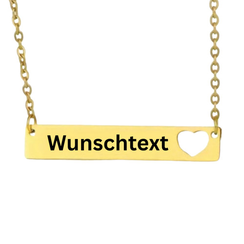 Damen halskette edelstahl mit - damen,