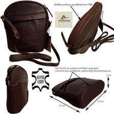 Damen Echtleder Tasche Braun