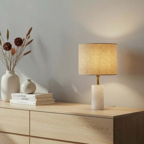 Lindby tischlampe alabaster - tischlampe,