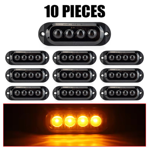 10stk 4led - 10stk,