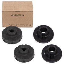 4x ORIGINAL Audi Federteller Anschlagpuffer A6 4F C6 hinten unten + oben