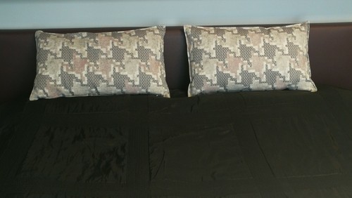 Dekoschal und kissen - und, für
