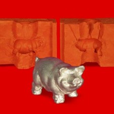 Zinngießform Silikonform