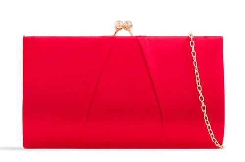 Damen satin clutch tasche - satin,