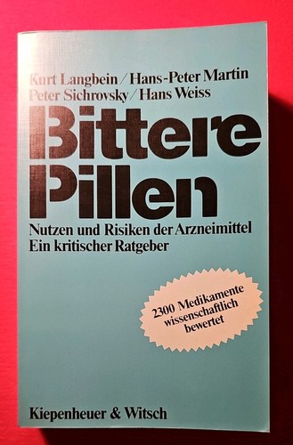 Bittere pillen nutzen - bittere,