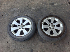 2x Opel Insignia A Alufelgen mit Nexen Reifen 225/55ZR17 Dot 1121