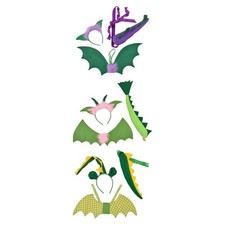 Kinder drachen kostüm - 3x, kinder-drachen-kostüm