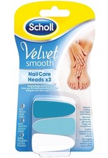 Scholl Velvet Smooth Ersatz-Feilen Aufsätze für Elektrisches Nagelpflege-System