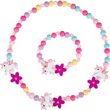 Kinder Schmuckset Holzperlen