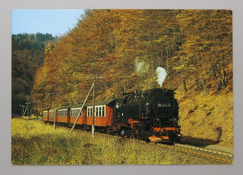 Postkarte dampflok 7241 - -,