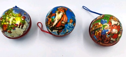 Retro deko weihnachtskugeln - deko,