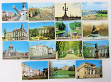 15 x Postkarten Postcard Lot Leningrad Ленинград Sankt Petersburg Sowjetunion