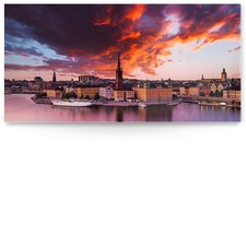 Wandbild Stockholm als XXL