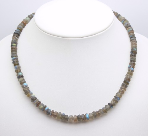 Labradorit kette - labradorit,
