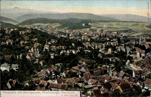 Wernigerode harz - ak,