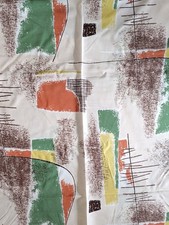 Vintage Stoff 50er/60er Jahre Fifties ca. 190 x 108 cm 