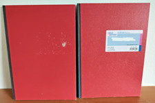 2 x DIN A4 Notizbuch Kariert  96 Seiten Journal Tagebuch Haushaltsbuch gebunden