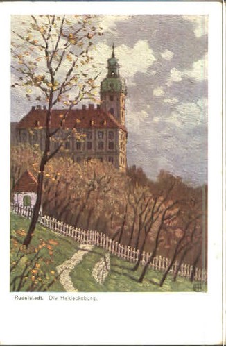 Rudolstadt schloss - rudolstadt,
