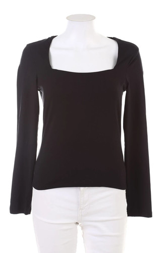 Longsleeve shirt s - longsleeve-shirt, schwarz