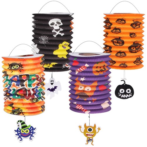 Halloween papierlaterne set - papierlaterne, 4