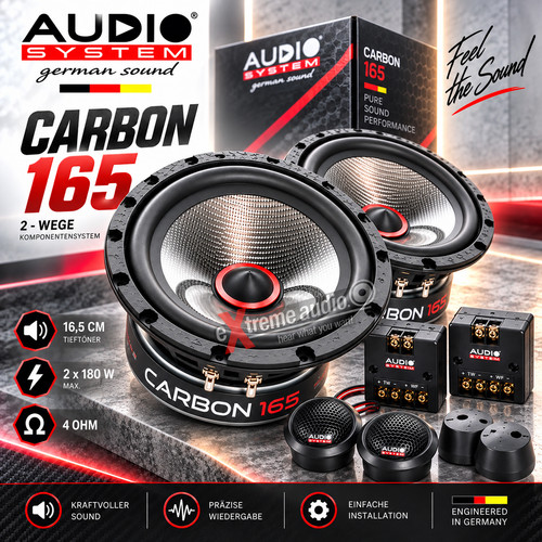 Audio system carbon 165 - audio,
