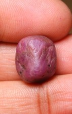 Rubin rau, natürlicher Rubinkristall, rote Rubine Edler Rohrubin Edelstein 26...